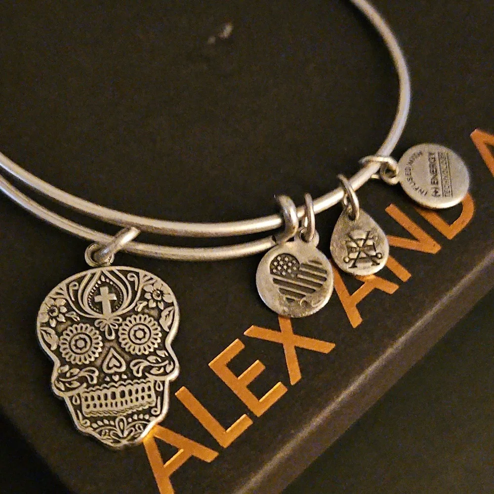 Alex and Ani Calavera Bracelet - Picture 4 of 7